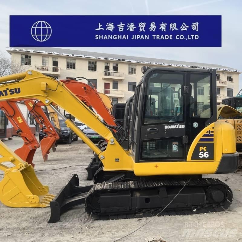 Komatsu PC 56 ミニ油圧ショベル 7t以下（ミニユンボ・ミニディガー）