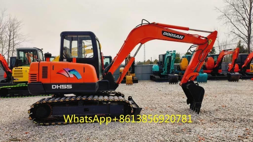 Doosan DH 55 ミニ油圧ショベル 7t以下（ミニユンボ・ミニディガー）