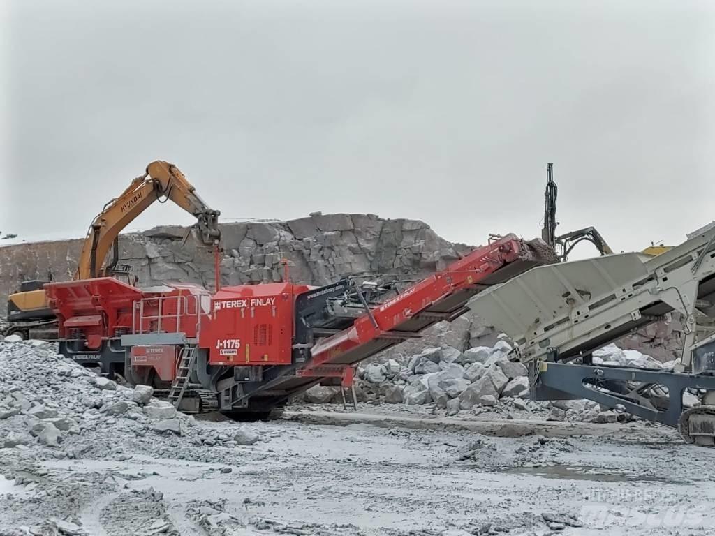 Terex FinlayJ-1175 自走式クラッシャー