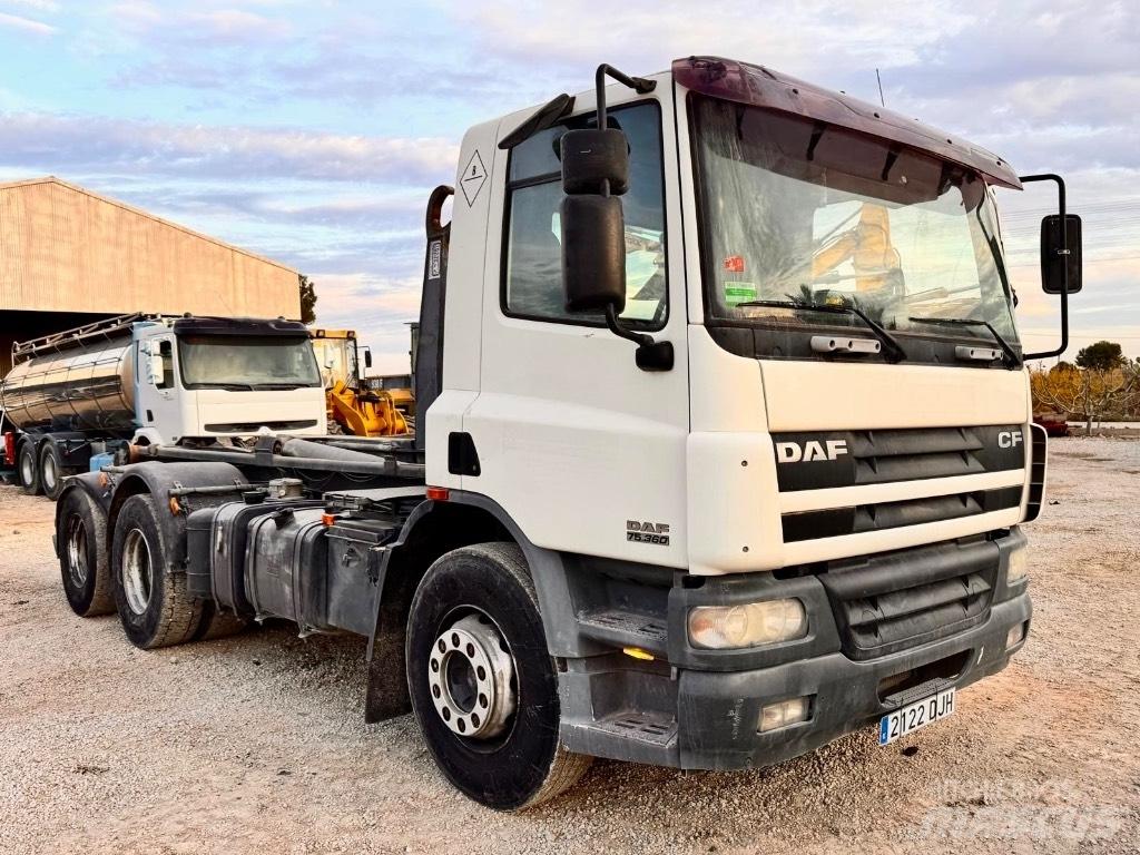 DAF 75.360 ケーブルリフト着脱式トラック
