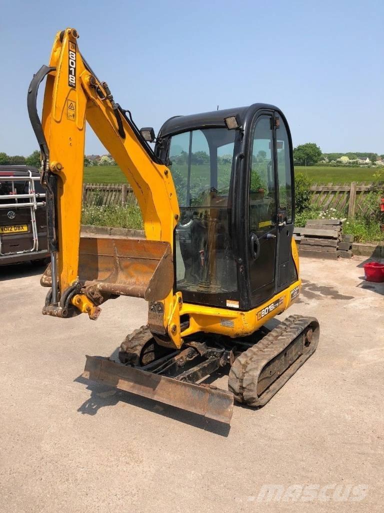 JCB 8018 CTS ミニ油圧ショベル 7t以下（ミニユンボ・ミニディガー）