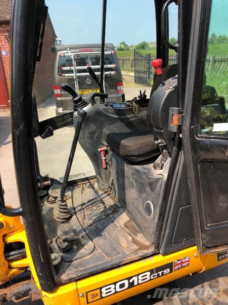 JCB 8018 CTS ミニ油圧ショベル 7t以下（ミニユンボ・ミニディガー）