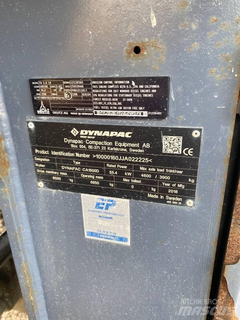 Dynapac CA 1500 D その他　ローラ　（マカダムローラ等）