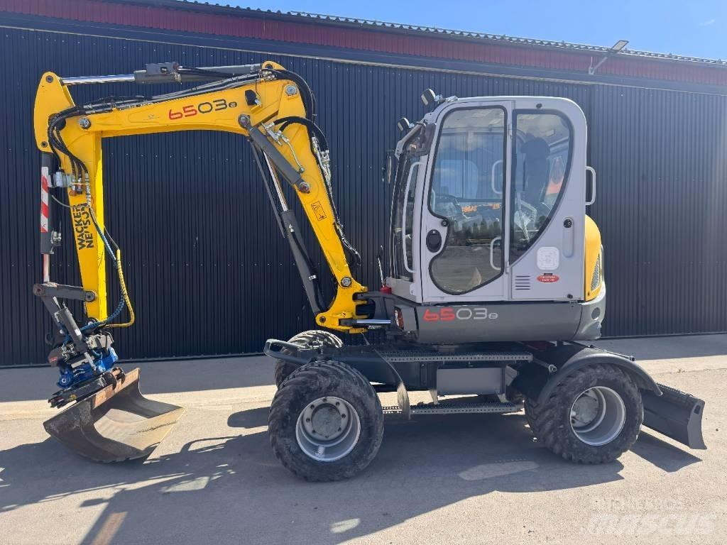 Wacker Neuson 6503 ホイール式油圧ショベル（パワーショベル・ユンボ・バックホー）