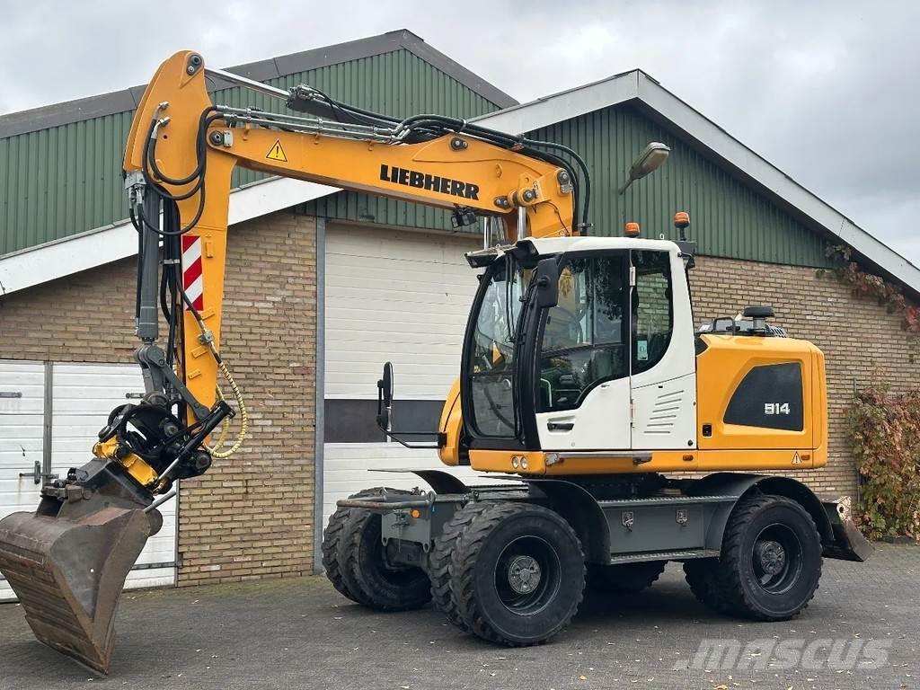 Liebherr A914 ホイール式油圧ショベル（パワーショベル・ユンボ・バックホー）