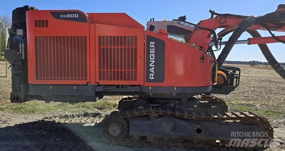 Sandvik Ranger DX800 トンネル・地下鉱山向けドリル