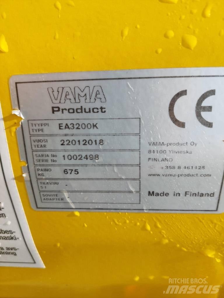 Vama EA 3200K スノーブレードとプラウ