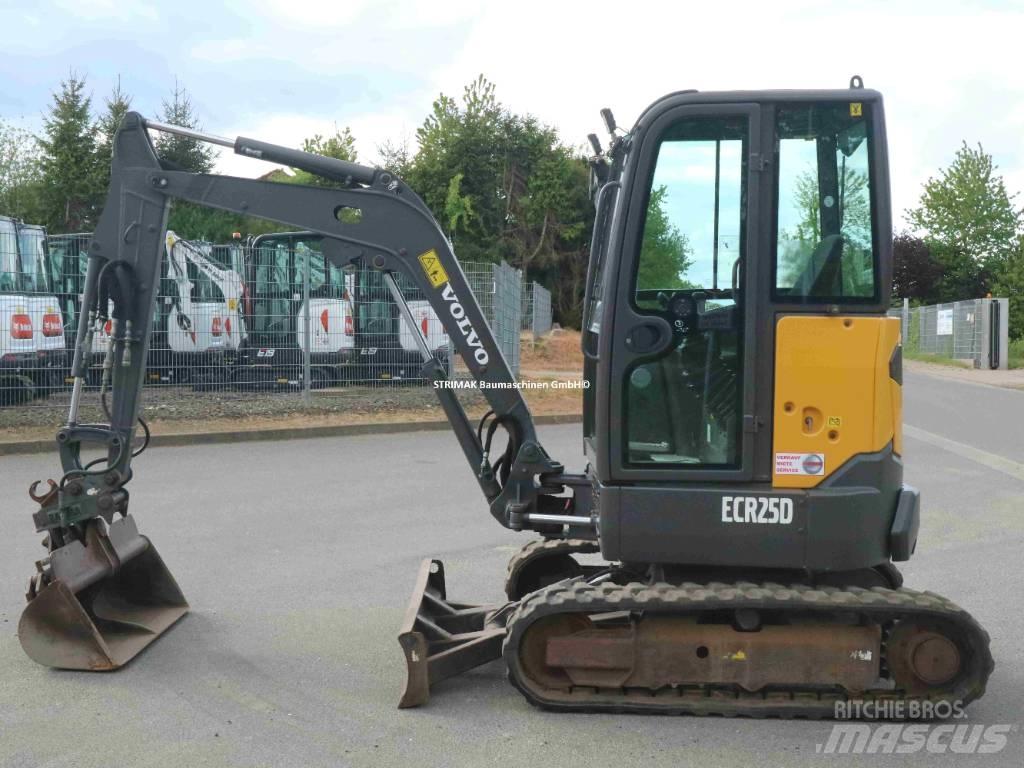Volvo ECR 25 D ミニ油圧ショベル 7t以下（ミニユンボ・ミニディガー）