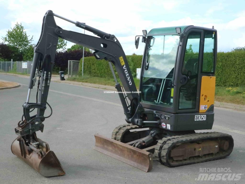 Volvo ECR 25 D ミニ油圧ショベル 7t以下（ミニユンボ・ミニディガー）