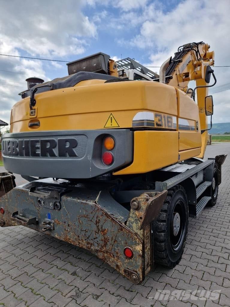 Liebherr 316 ホイール式油圧ショベル（パワーショベル・ユンボ・バックホー）
