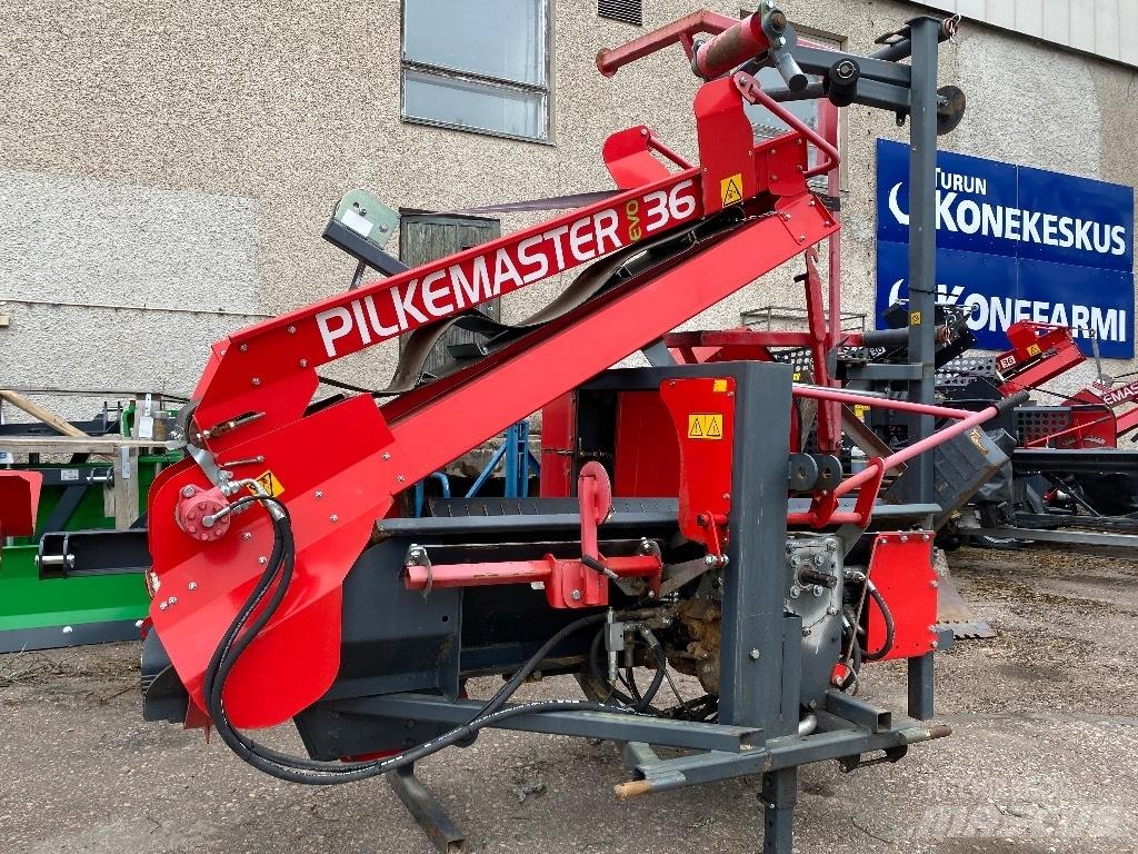 Pilkemaster Evo 36 ウッドスプリッターとカッター