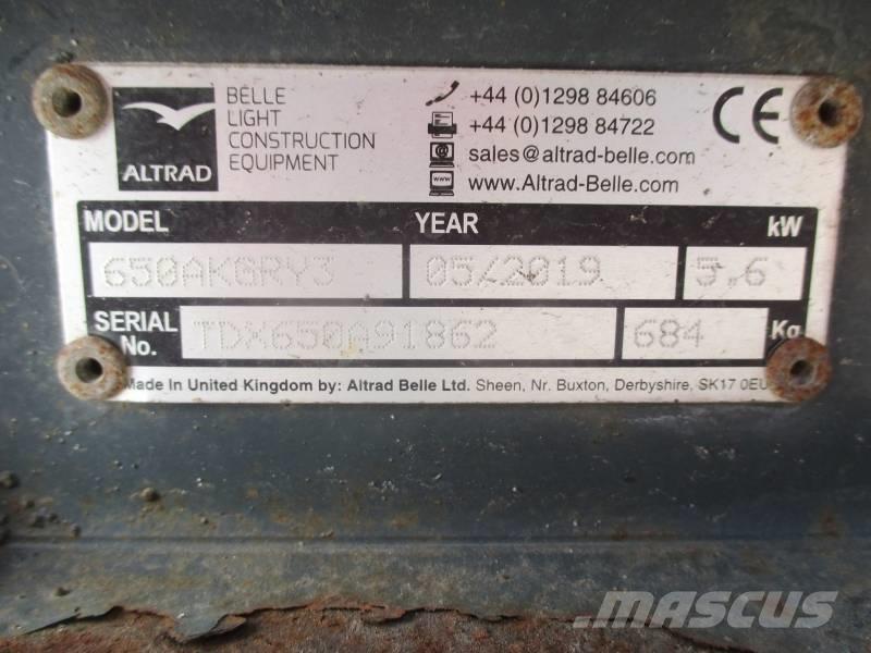 Altrad TDX650A その他　ローラ　（マカダムローラ等）