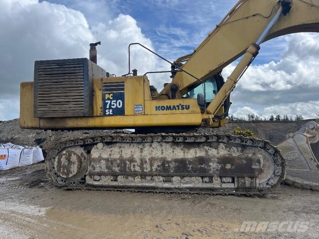 Komatsu PC750SE-7 大型油圧ショベル12t以上（パワーショベル・ユンボ）
