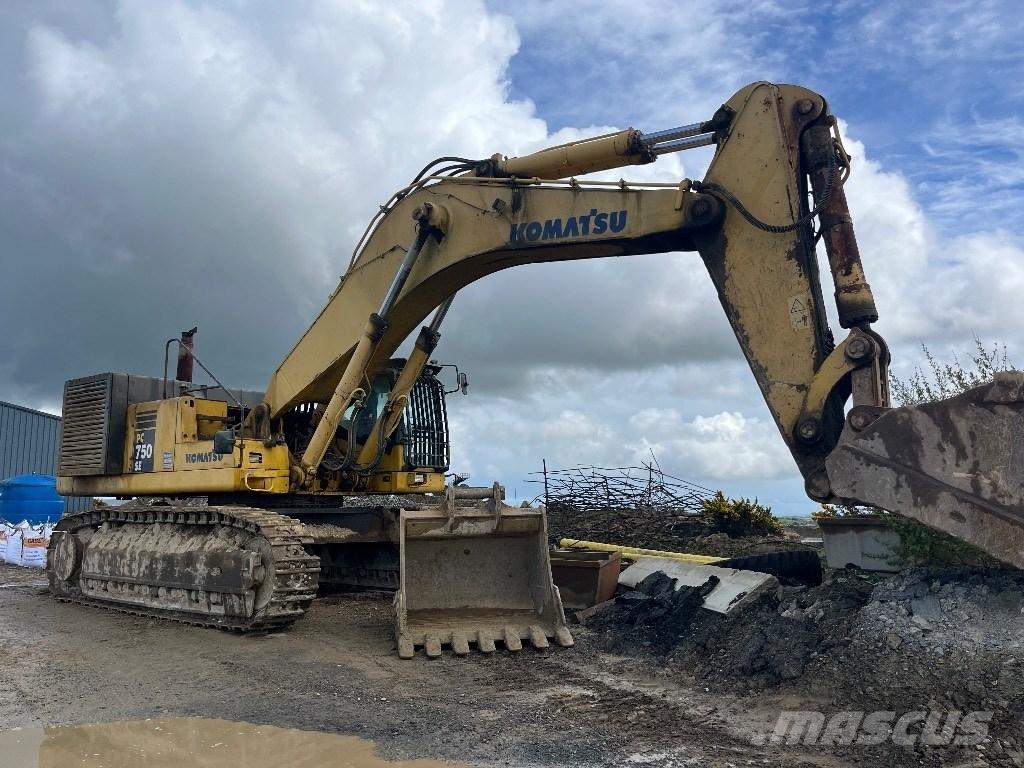 Komatsu PC750SE-7 大型油圧ショベル12t以上（パワーショベル・ユンボ）