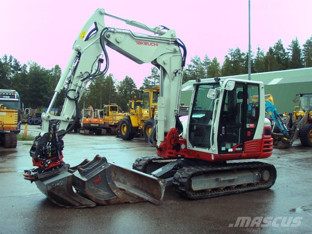 Takeuchi TB 290-2 中型油圧ショベル 7ｔ-12ｔ（ユンボ・パワーショベル・バックホー）