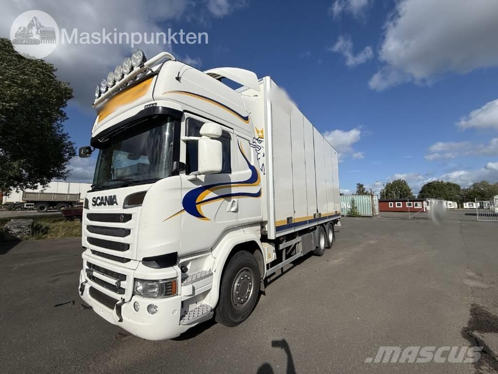 Scania R 520 LB ボックスボディー、ウイング、箱車