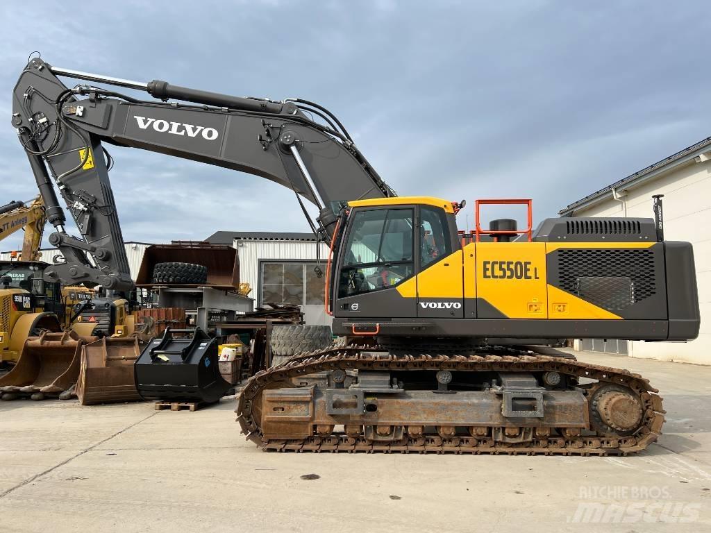 Volvo EC550EL 大型油圧ショベル12t以上（パワーショベル・ユンボ）