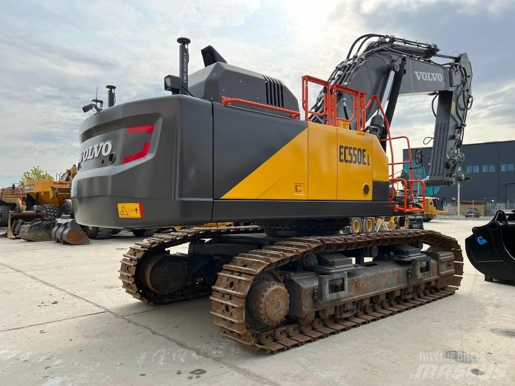 Volvo EC550EL 大型油圧ショベル12t以上（パワーショベル・ユンボ）