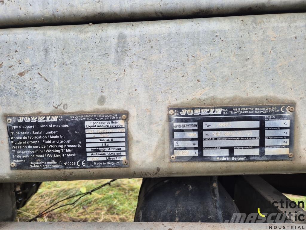 Joskin 11000S ダンプトレーラー