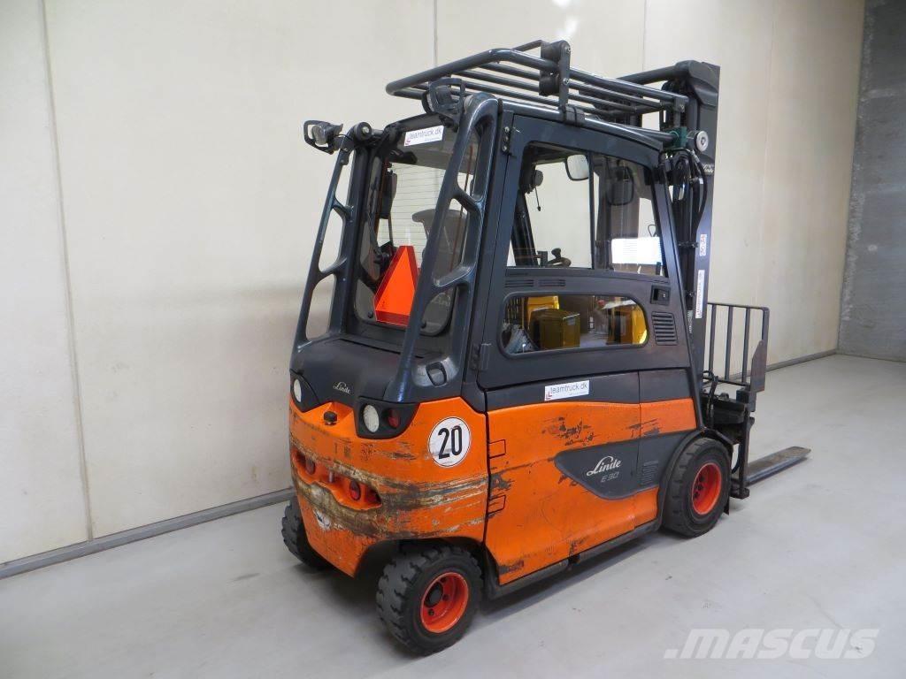 Linde E30/600-02 バッテリーフォークリフト
