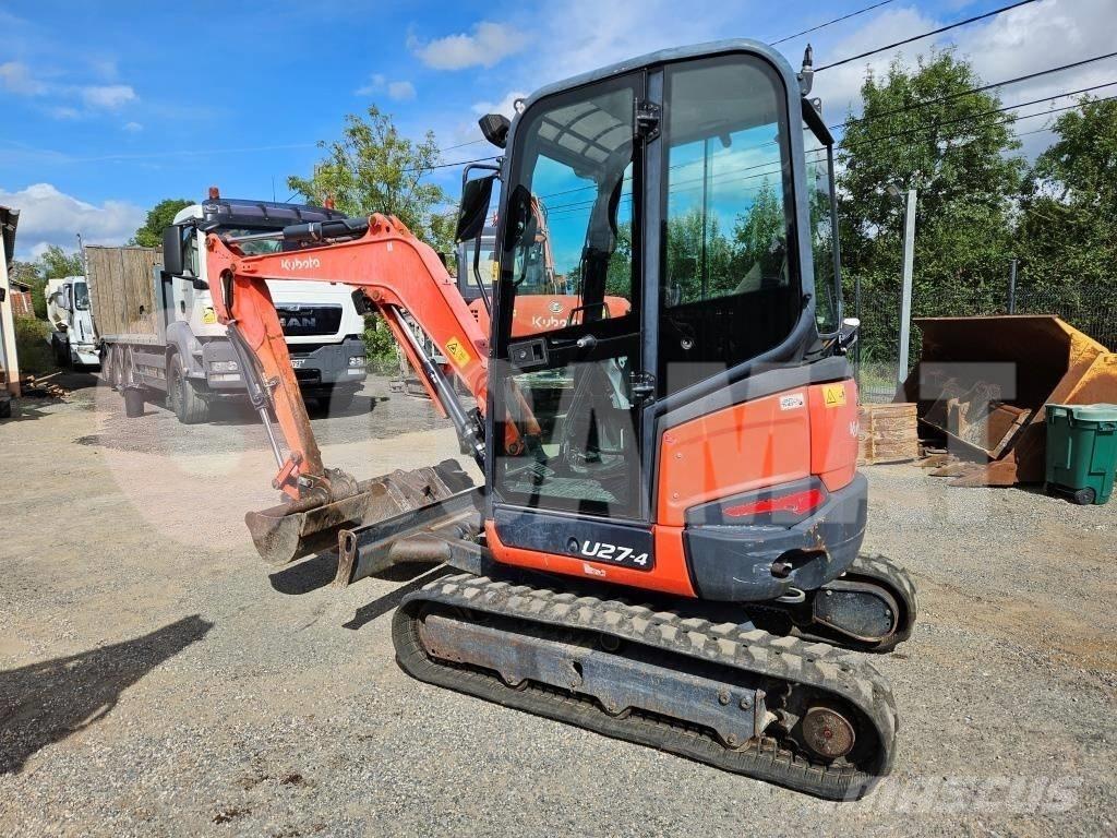 Kubota U 27 ミニ油圧ショベル 7t以下（ミニユンボ・ミニディガー）
