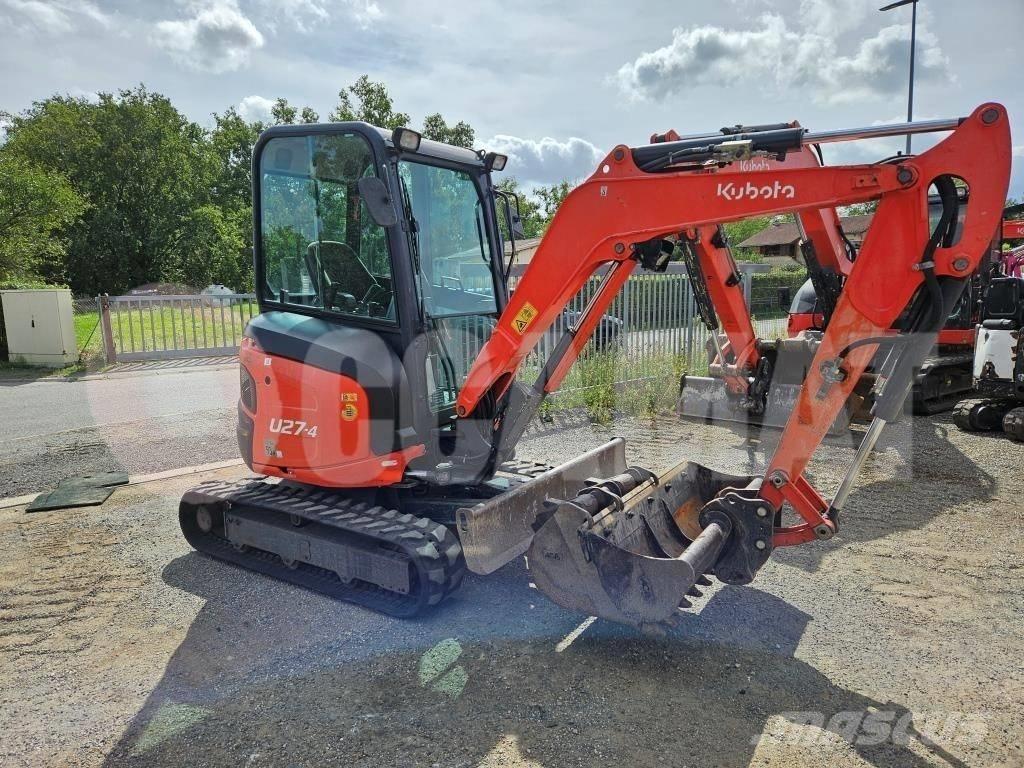 Kubota U 27 ミニ油圧ショベル 7t以下（ミニユンボ・ミニディガー）