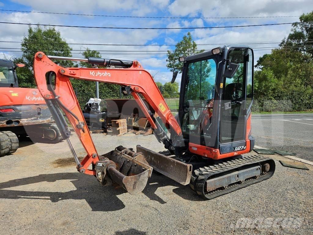 Kubota U 27 ミニ油圧ショベル 7t以下（ミニユンボ・ミニディガー）