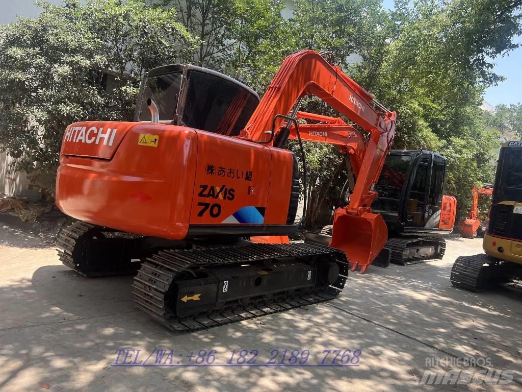 Hitachi ZX70 中型油圧ショベル 7ｔ-12ｔ（ユンボ・パワーショベル・バックホー）