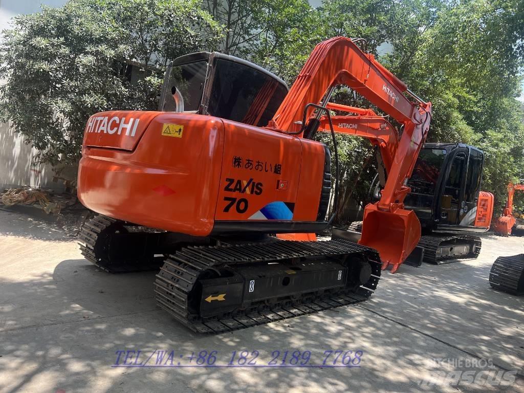 Hitachi ZX70 中型油圧ショベル 7ｔ-12ｔ（ユンボ・パワーショベル・バックホー）