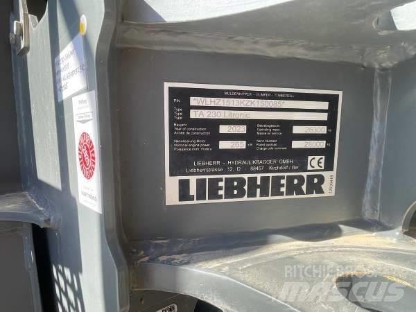 Liebherr TA 230 アーティキュレート式ダンプトラック