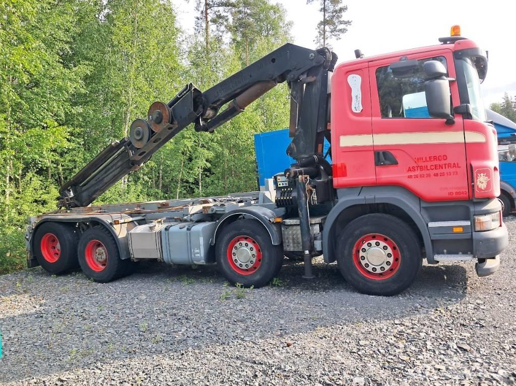 Scania R420 クレーントラック、ユニック車