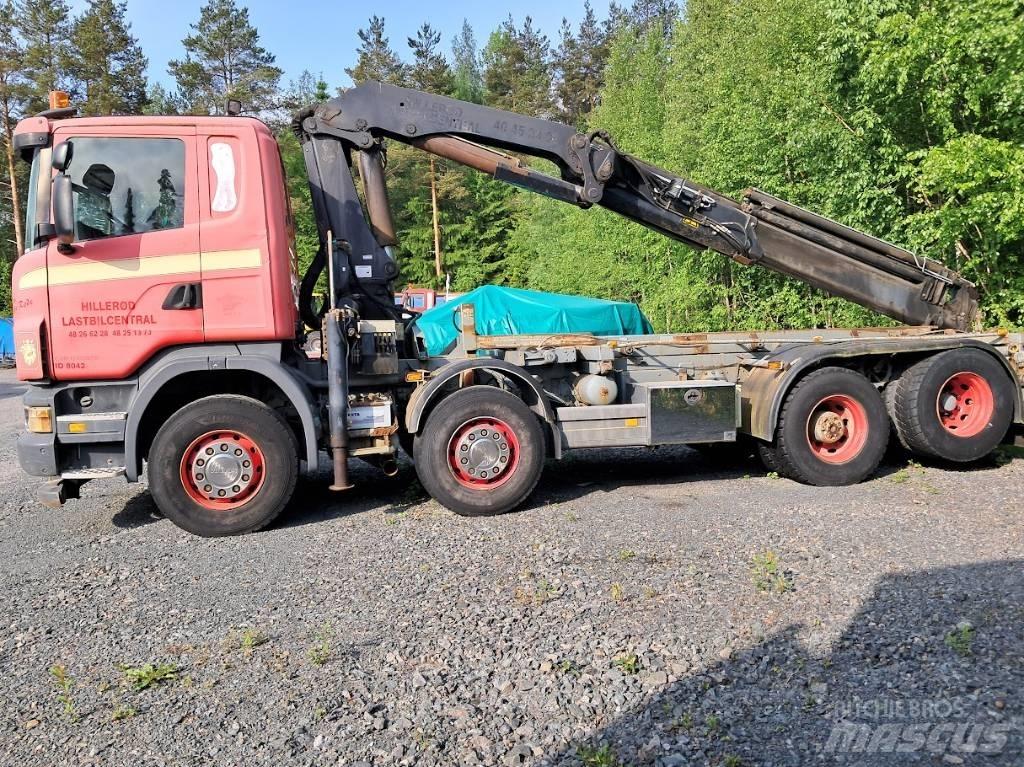 Scania R420 クレーントラック、ユニック車