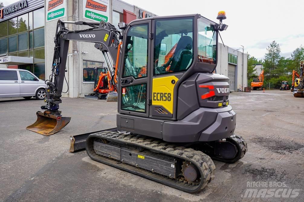 Volvo ECR58F EX-DEMO ミニ油圧ショベル 7t以下（ミニユンボ・ミニディガー）