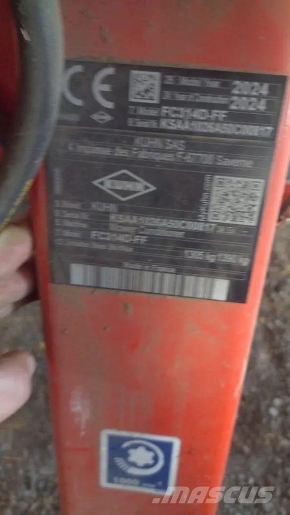 Kuhn FC 314 D FF 牽引式モア/芝刈り機