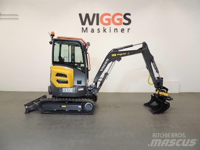 Volvo ECR25D ミニ油圧ショベル 7t以下（ミニユンボ・ミニディガー）