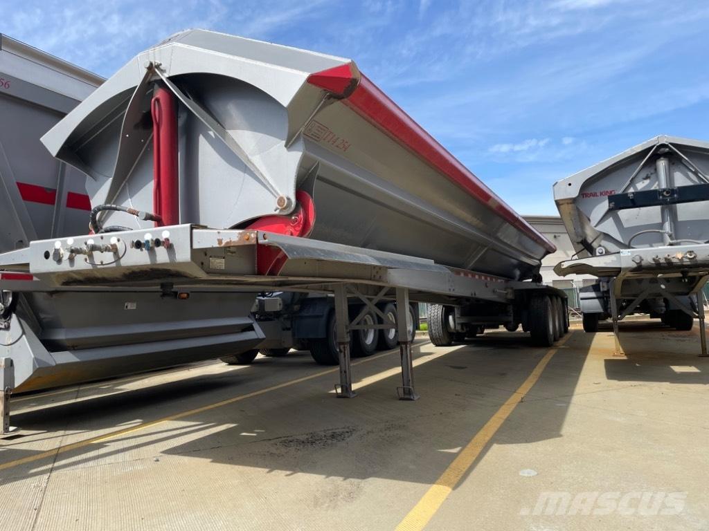  OSW 4 Axle Side Dump ダンプトレーラー