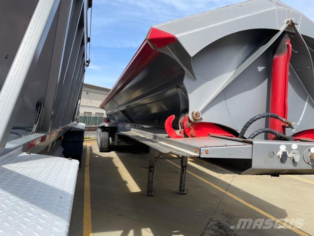  OSW 4 Axle Side Dump ダンプトレーラー