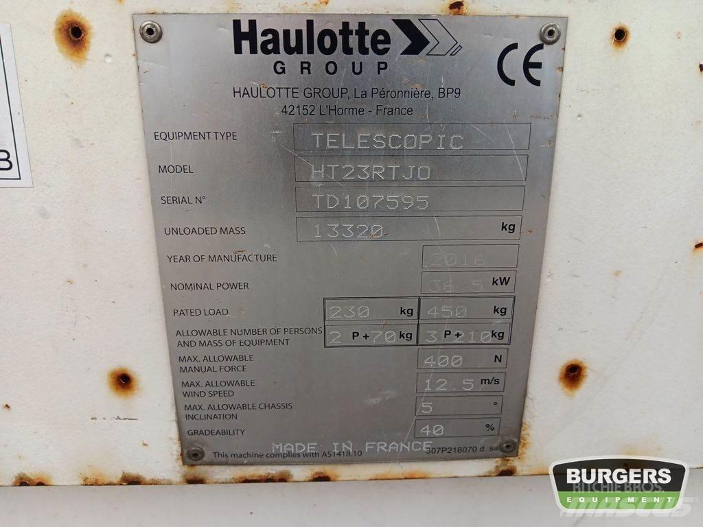 Haulotte HT23RTJO ブームリフト　直伸型