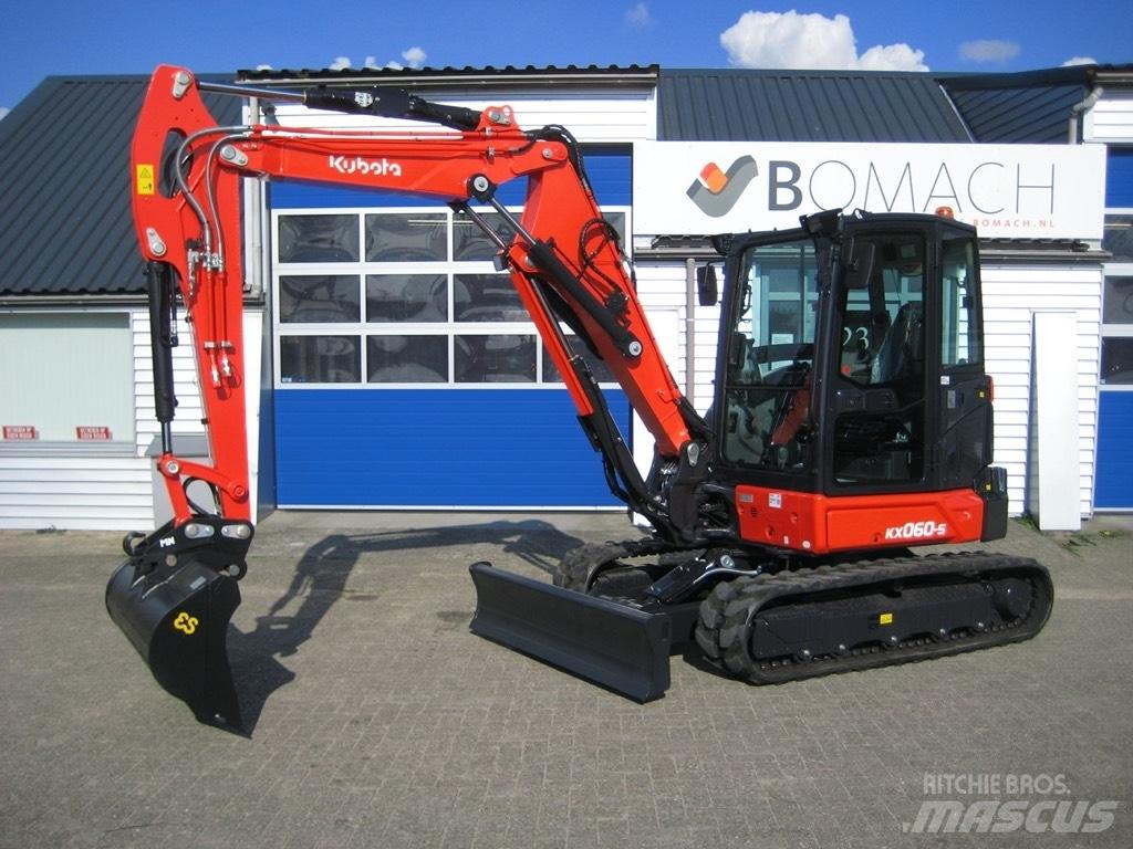 Kubota KX060-5 VA 中型油圧ショベル 7ｔ-12ｔ（ユンボ・パワーショベル・バックホー）