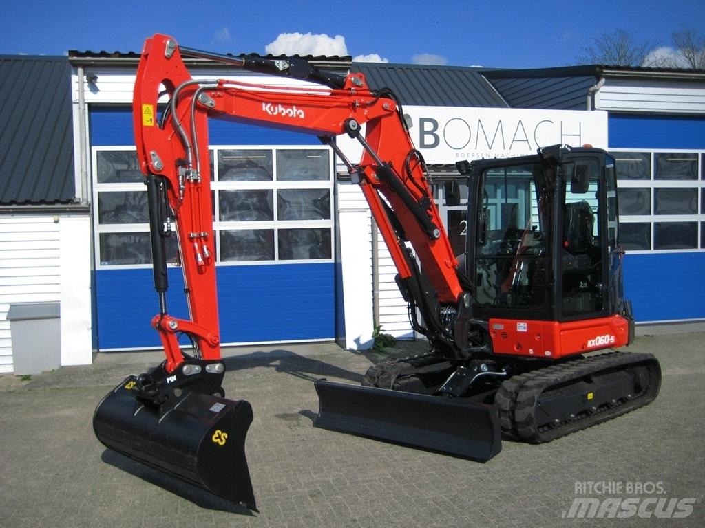 Kubota KX060-5 VA 中型油圧ショベル 7ｔ-12ｔ（ユンボ・パワーショベル・バックホー）