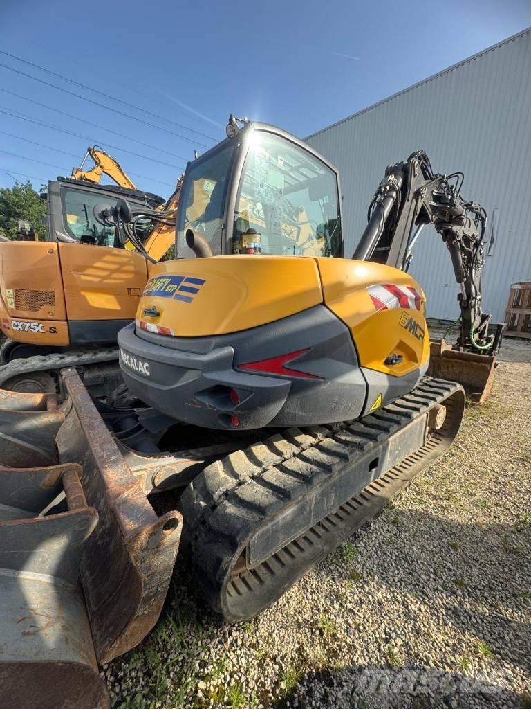 Mecalac 8 MCR 中型油圧ショベル 7ｔ-12ｔ（ユンボ・パワーショベル・バックホー）