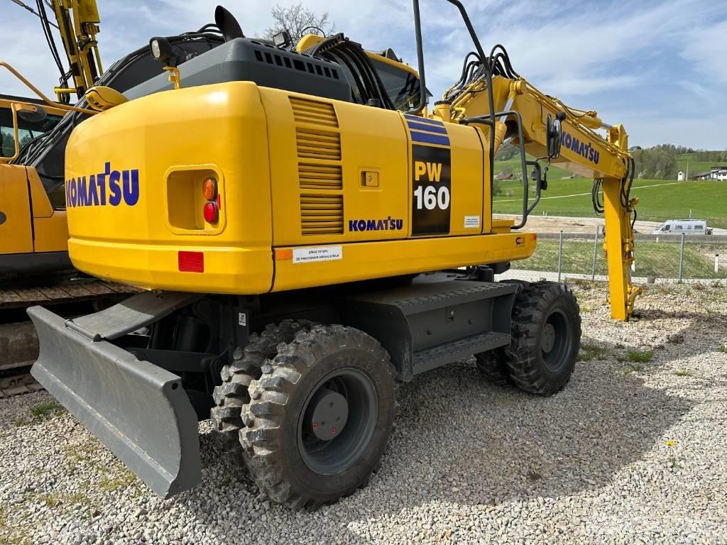 Komatsu PW 160-8 ホイール式油圧ショベル（パワーショベル・ユンボ・バックホー）