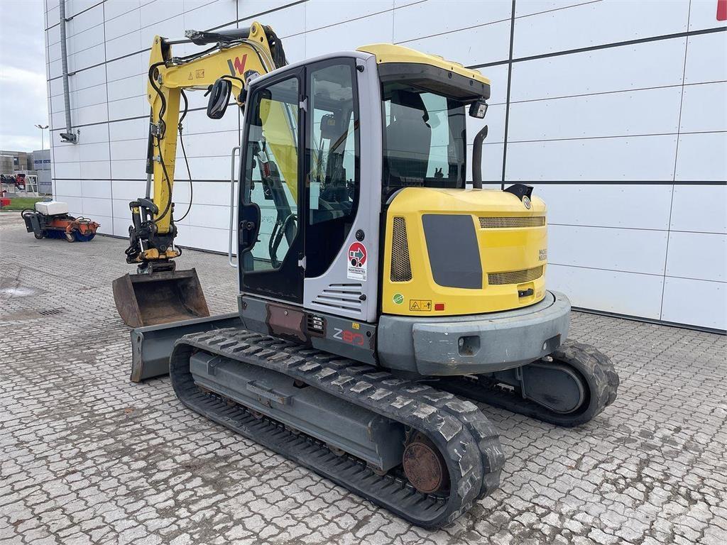 Wacker Neuson EZ80 ホイール式油圧ショベル（パワーショベル・ユンボ・バックホー）