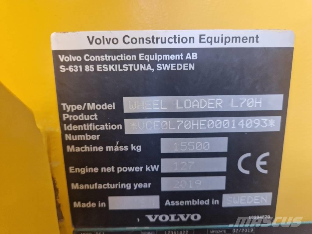 Volvo L 70 H ホイールローダー・タイヤショベル