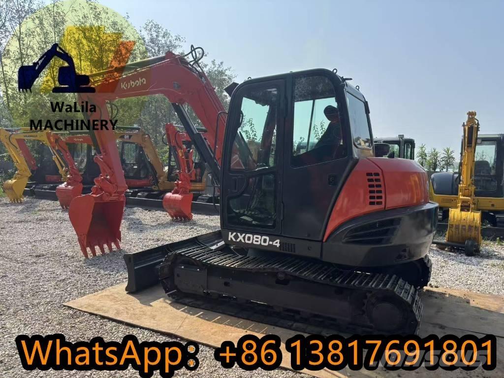 Kubota KX 080-4 ミニ油圧ショベル 7t以下（ミニユンボ・ミニディガー）