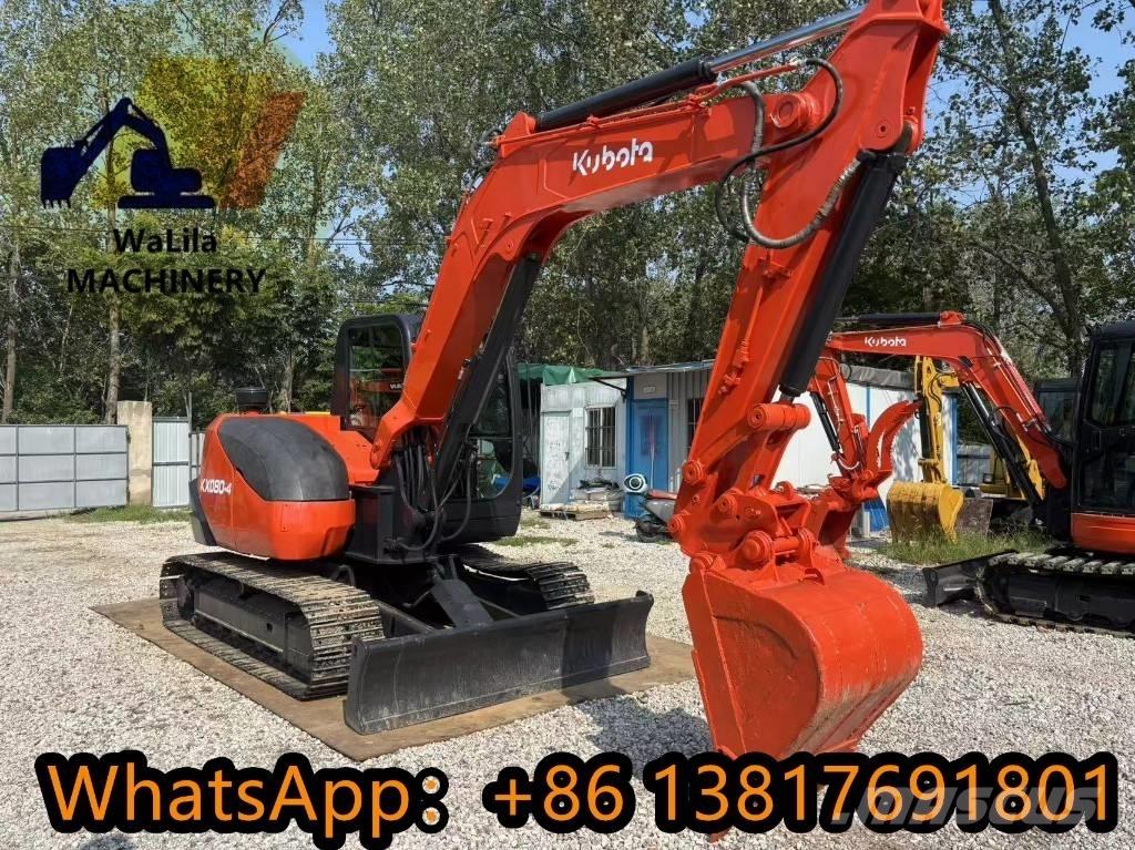 Kubota KX 080-4 ミニ油圧ショベル 7t以下（ミニユンボ・ミニディガー）