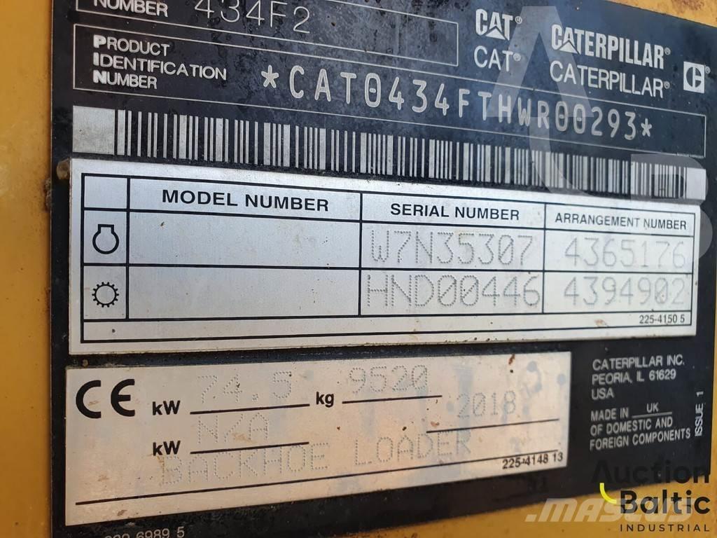 CAT 434 F2 バックホーローダー
