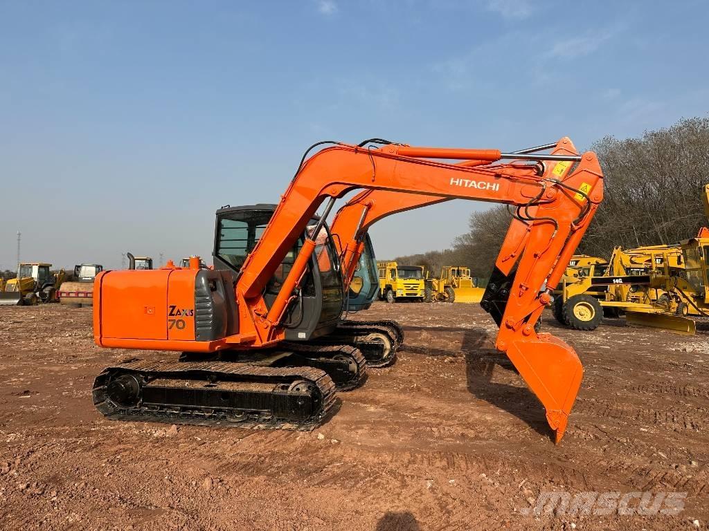 Hitachi ZX 70 中型油圧ショベル 7ｔ-12ｔ（ユンボ・パワーショベル・バックホー）