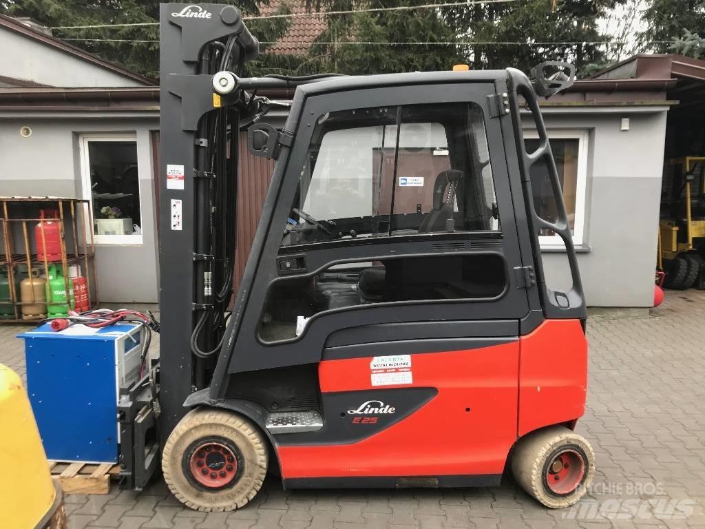 Linde E25H-01/600 バッテリーフォークリフト