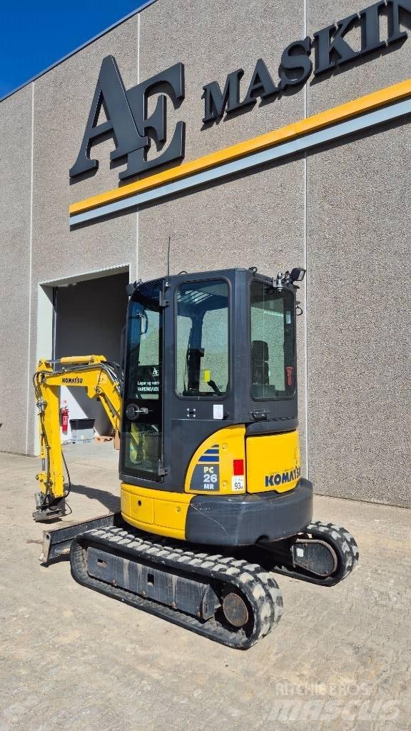 Komatsu PC 26 MR-3 ミニ油圧ショベル 7t以下（ミニユンボ・ミニディガー）
